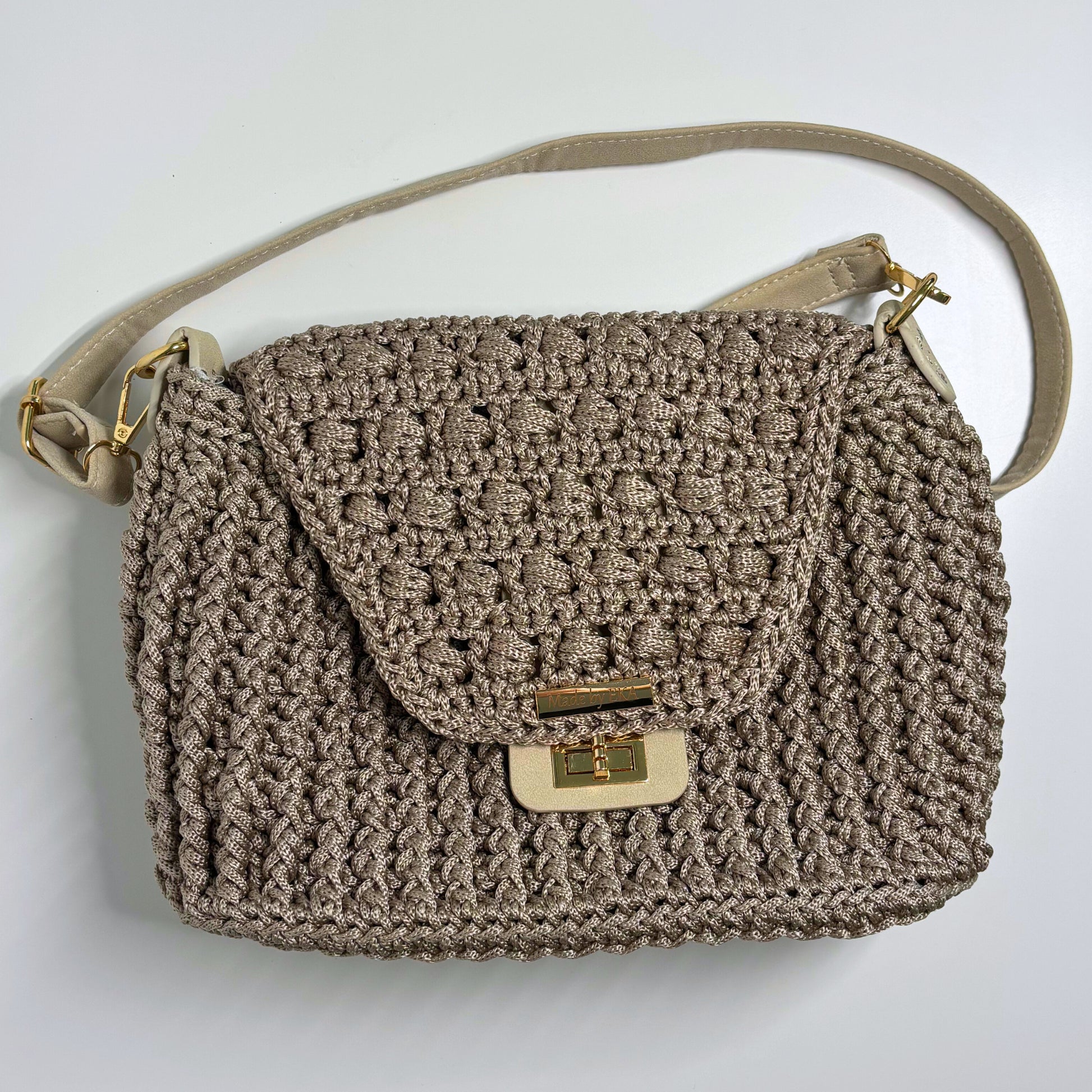 Crochet Bag by Eka_Gold_Elegant_Purse_2